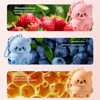 Children Lip Balm Moisturizing Anti-Dry Crack Baby Nourishing Antifreeze Care Lip Care Girls Cracking Lip Bear Lip Balm