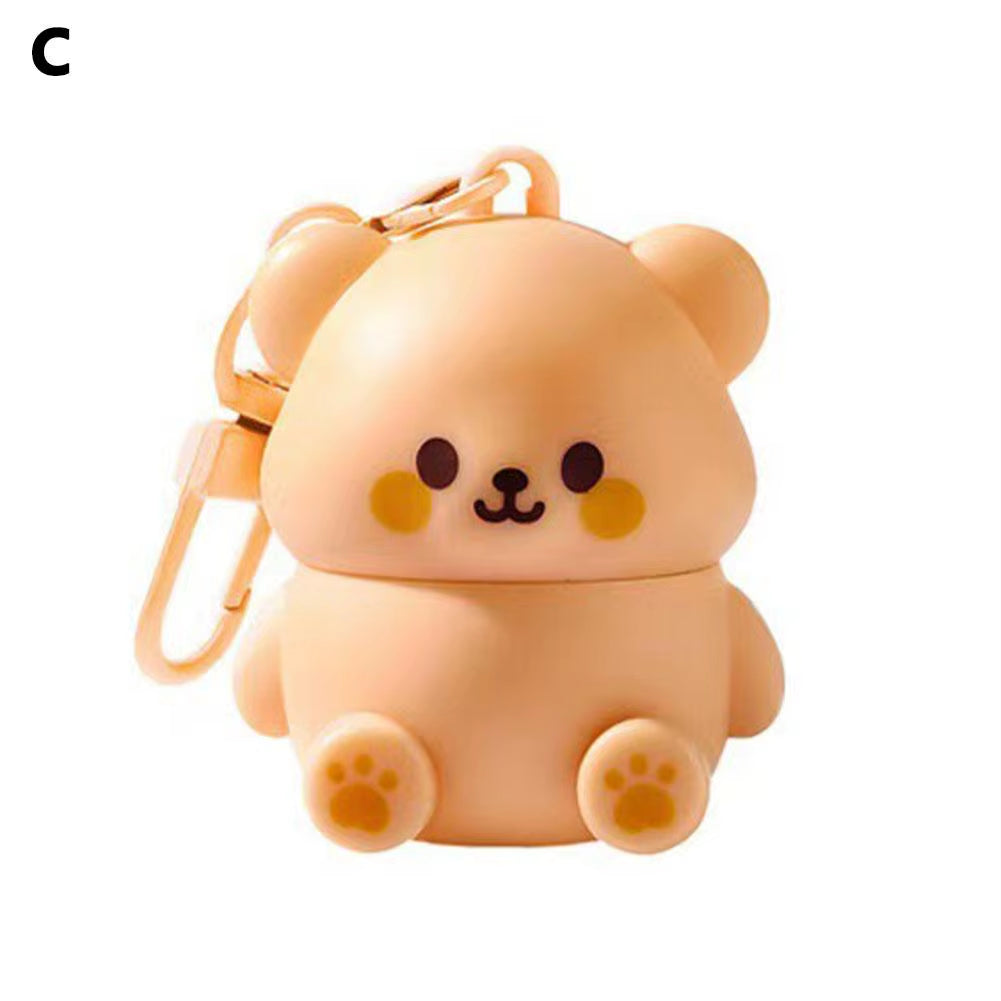 Children Lip Balm Moisturizing Anti-Dry Crack Baby Nourishing Antifreeze Care Lip Care Girls Cracking Lip Bear Lip Balm