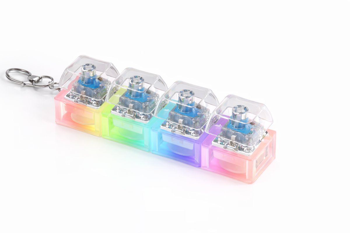 Satisfying Click Fidget Keychain – Pocket Toy for Busy Hands